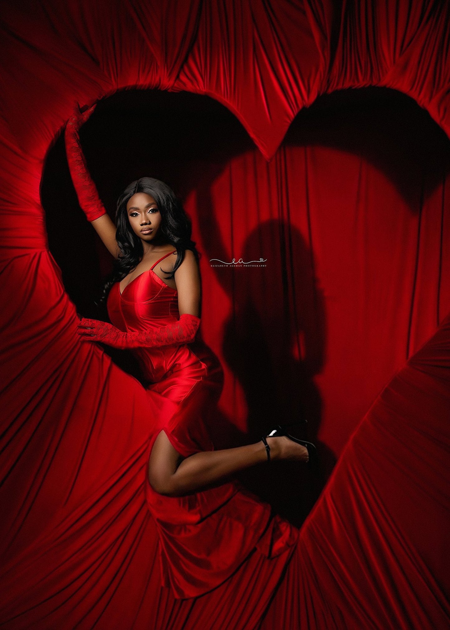 Solis Red Dress