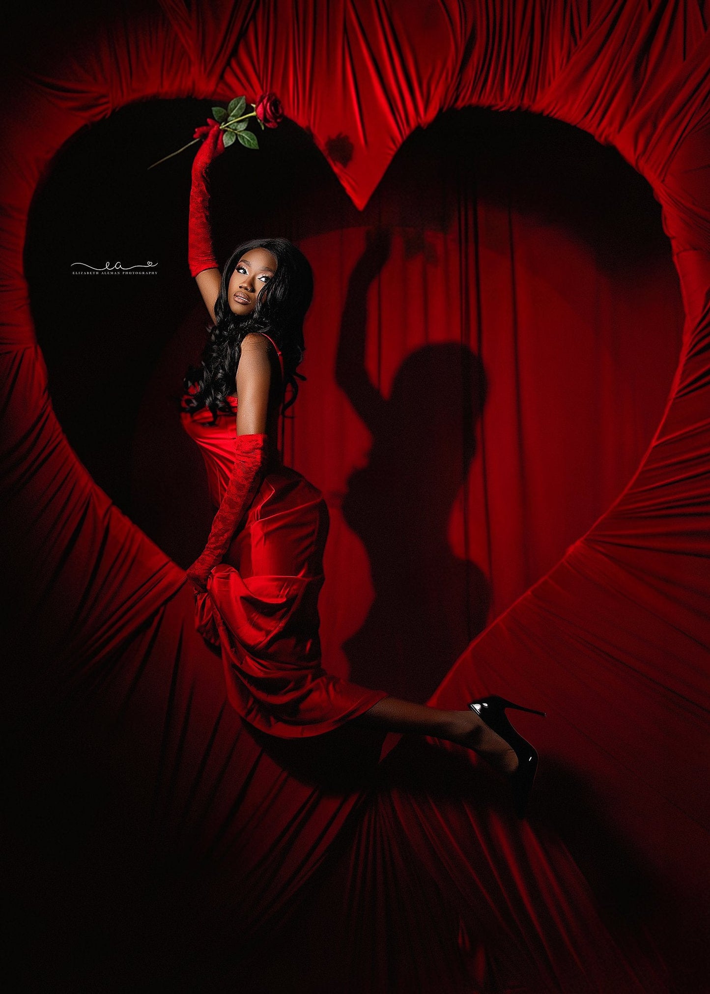 Solis Red Dress