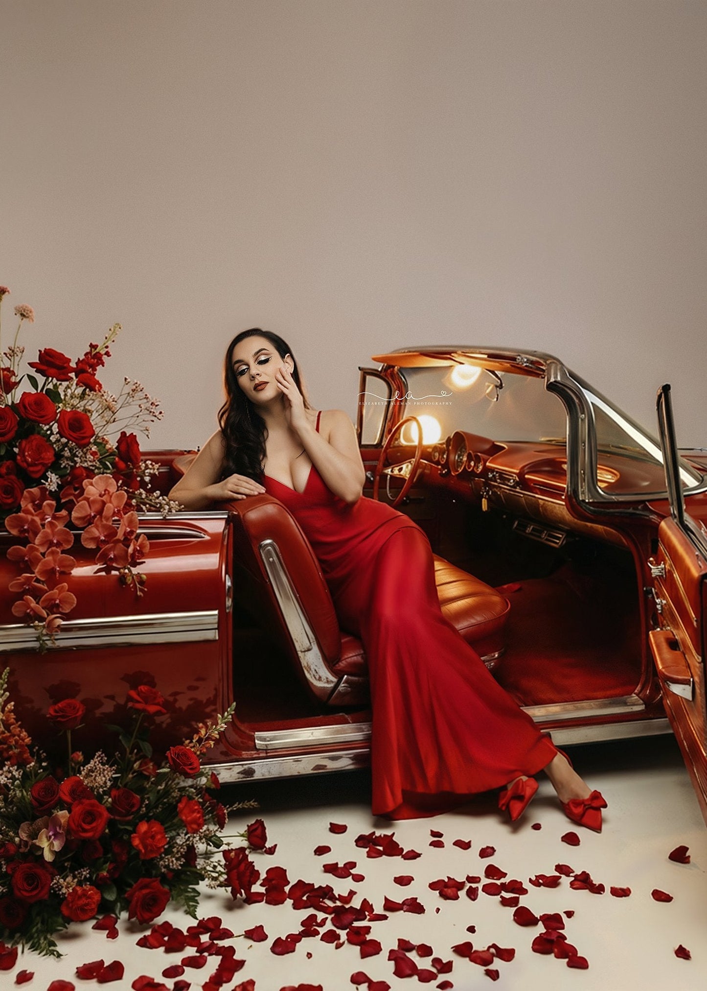 Solis Red Dress
