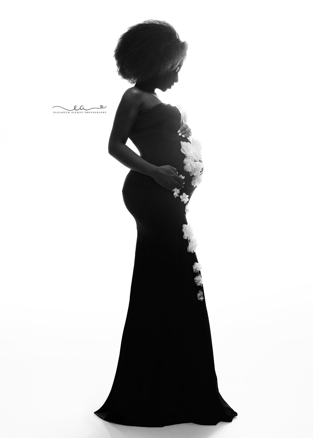 Noir Bloom Dress