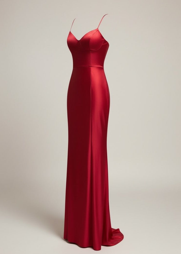 Solis Red Dress